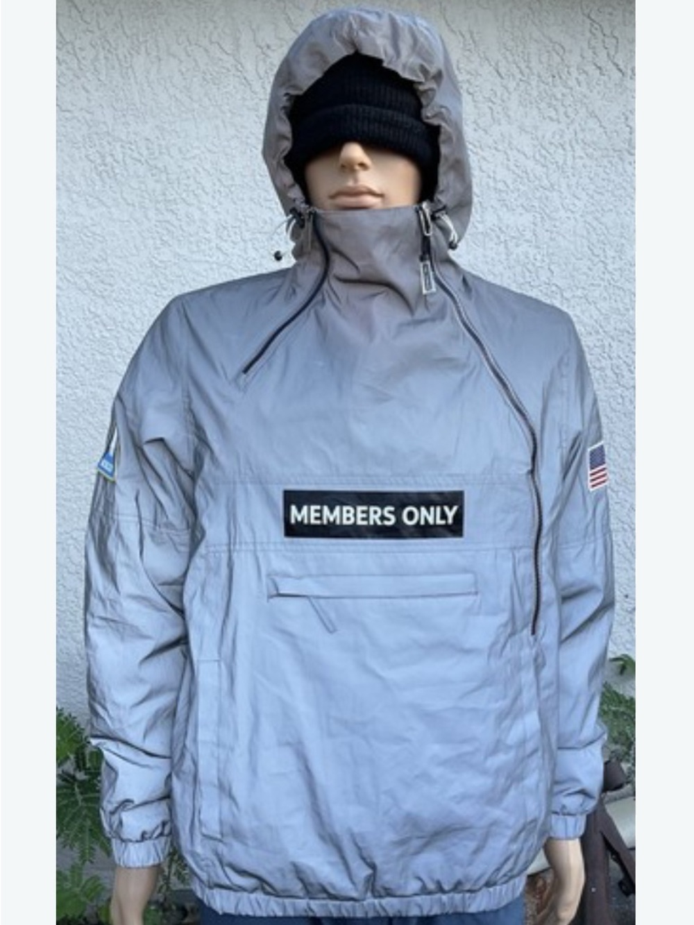 Zumiez Members Only Astronaut Reflective Jacket